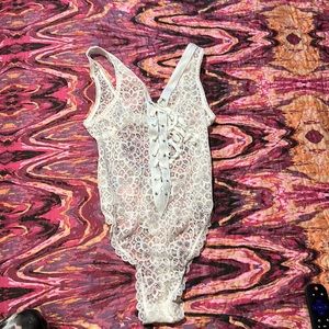Victoria’s Secret White lace bodysuit